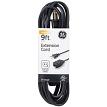 GE 45149 3 Outlet Black Polarized Extension Cord