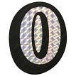 RoadPro 78074D 0/O Prism Style Adhesive Number/Letter
