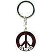 Jenkins Souvenirs 89973JE CAN KEYCHAIN METAL GLITTER PEACE SIGN