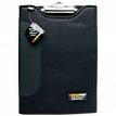 RoadPro DCB-111BK Padded Clipboard with Inside Pockets - 9.25 x 12.5