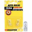 RoadPro RP-194LL Heavy Duty Long-Life Automotive Replacement Bulbs - #194 Clear