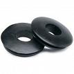 RoadPro RP-3601 Double Lip Gladhand Seals - Black 2-Pack
