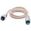 RoadPro RP-8X3CL 3' CB Antenna Mini-8 Coax Cable with PL-259 Connectors - Clear