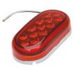 RoadPro RP1259DLR 2 x 4 Sealed LED Light with Innovative Diamond Lens - Red