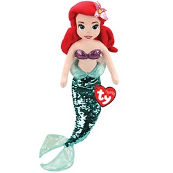 TY Inc. 02307T ARIEL- The Little Mermaid 13 in 1