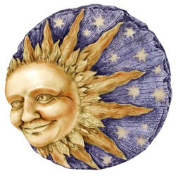 Spoontiques 12958 9 Inch Stepping Stone Celestial Glow 1
