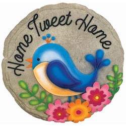 Spoontiques 13246 9 Inch Stepping Stone Home Tweet Home 1