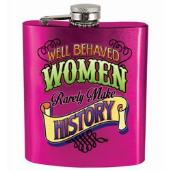 Spoontiques 15782 7oz. Hip Flask Well Behaved Women 1