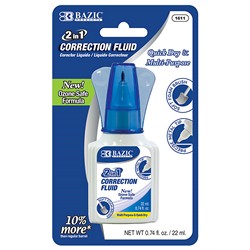 Bazic Products 1611B BAZIC CORRECTION W/FOAM BRU APP 22ML 1