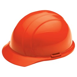 Erb Industries Inc. 19765O Americana Hi-Viz Orange Hard Hat 1