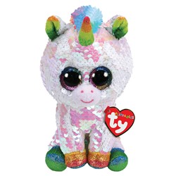 TY Inc. 36669 PIXY - UNICORN SEQUIN WHITE REG 1