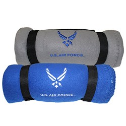 U.S. Military Merchandise 51112AF US AIR FORCE FLEECE THROW 1