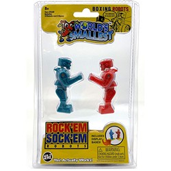 Worlds Smallest 540SI World\'s Smallest Rock Em Sock Em Robots 1