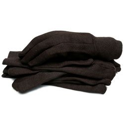 BlackCanyon Outfitters 65090/L3B Brown Jersey Gloves Large 3-Pack 1