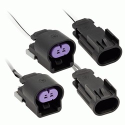 Metra 760201 2 WAY WATERPROOF CONNECTOR UNIVER 1