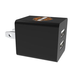 Harley Davidson Merchandise 9542 Harley Davidson Dual USB 2.1A AC Wall Charger 1