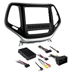 Metra 996526S JEEP CHEROKEE DASH KIT/SILVER 14 & UP 1