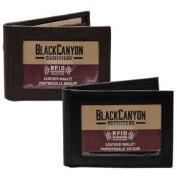 BlackCanyon Outfitters BCO5731RFID RFID Money Clip Wallet Assortment - Black & Brown 1