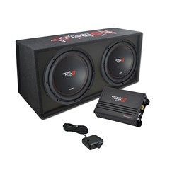 Cerwin-Vega BKX212V Basskit Vented Enclosure w XED3001D AMP 1