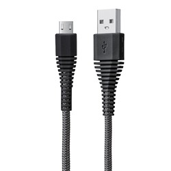 Zeikos BLT21 Built tough micro USB 6ft cable Black 1