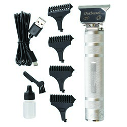 Barbasol CBT16002SLV Zero Gap Rechargeable T-Blade Trimmer 1