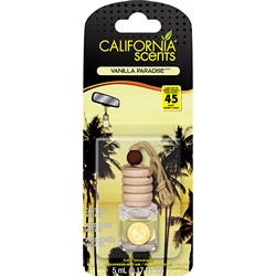 California Scents CHV1971AME CA SC HANGING VIAL VANILLA PARADISE 1