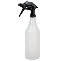 Delta Brands FG32D1812 32 OZ PLAIN ALL BLACK SPRAY BOTTLE 1