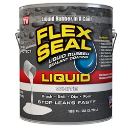 Flex Seal FSLFSWHTR01 Flex Seal Liquid 1 gallon White 1
