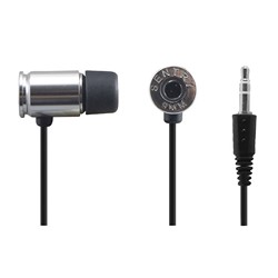 Sentry HM9MS BULLET EAR BUDS WITH MIC - SILVER 1