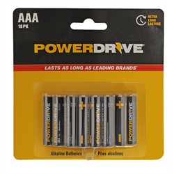PowerDrive LR0318PK Alkaline Battery AAA 18PK 1