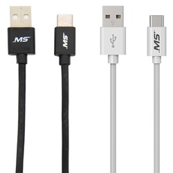 MobileSpec MB06300 MS USB-C CABLE BULK 6BLK/4WH 1