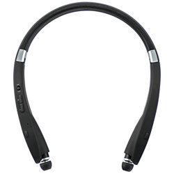 MobileSpec MBS11182 Premium Stereo Bluetooth Wireless Neck Headphones Black 1