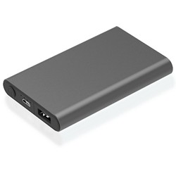 MobileSpec MBSPD5KGRY MBS 5000 mAh Power Bank - Gray 1