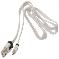 MobileSpec MSMICROWH5G 3\' Charge & Sync Micro to USB Cable White 1