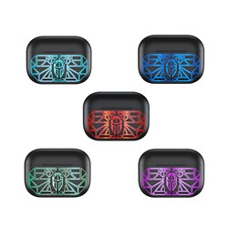 Neon Knight NKTWS Low Latency Wireless Bluetooth Earbuds w Charging Case 300 Hours Standby Waterproof-Rated for True Wireless Gaming NKTWS 1