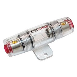 DB Link Wiring NMANLFH1X MINI ANL FUSE HOLDER NICKEL 1