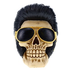 Treasure Cove P78443 Skull with Glasses and Hair 1