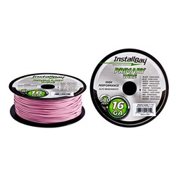 InstallBay by Metra PWPK18500 PRIMARY WIRE 18GAUGE PINK 500 feet 1