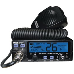 President Electronics RONALD Compact 10 Meter CB Radio 1