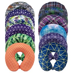 BlackCanyon Outfitters RP70ASST BCO PRINT MEMORY FOAM NECK PILLOW ASST 1