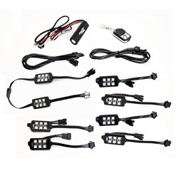 Race Sport RS08RGB ColorADAPT 8 Piece Light 6SMD POD RGB 1