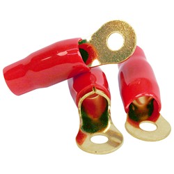 DB Link Wiring RT450GR RING TERM 4GA 5/16 .in RED GOLD 50PK 1