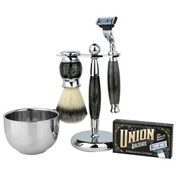 Union Razors SG4 Pearl Grey 5-Piece Gift Set 1