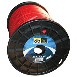DB Link Wiring STPW4R100Z 4GA/100\' POWER CABLE SOFT TOUCH/FLEX RED 1