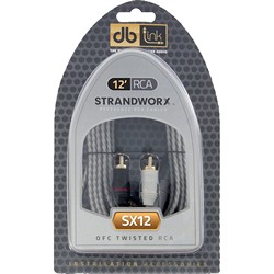 DB Link Wiring SX12 12FT STRANDWORX SERIES RCA 1