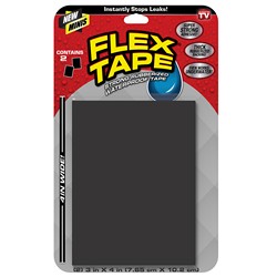 Flex Seal TFSBLKMINI FLEX TAPE MINI - BLACK W/CLIP STRIP 1