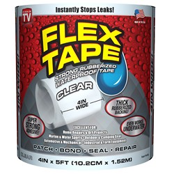 Flex Seal TFSCLRR0405 FLEX TAPE - CLEAR 4 .in 1