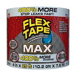 Flex Seal TFSMAXCLR04 Flex Tape Clear MAX 4in x 25ft tape 1