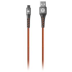 Tough Tested TTAMC2C2A ToughTested 2ft. Armor-Flex USB to USB-C Cable 1