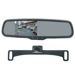 Boyo VTC1743M 4.3 Rear View Mirror Monitor & IR Camera 1